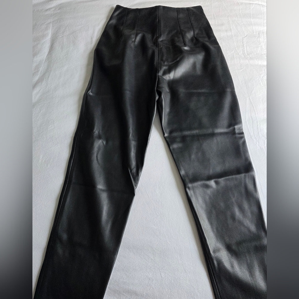 Zara Black High-Waisted Pants - image 3
